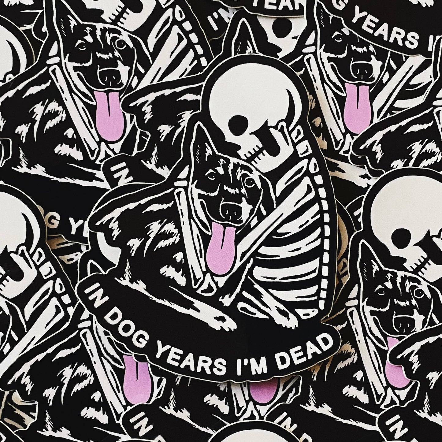 Dog Years Sticker