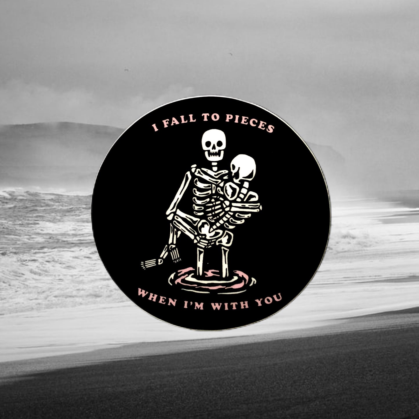 I Fall To Pieces Sticker