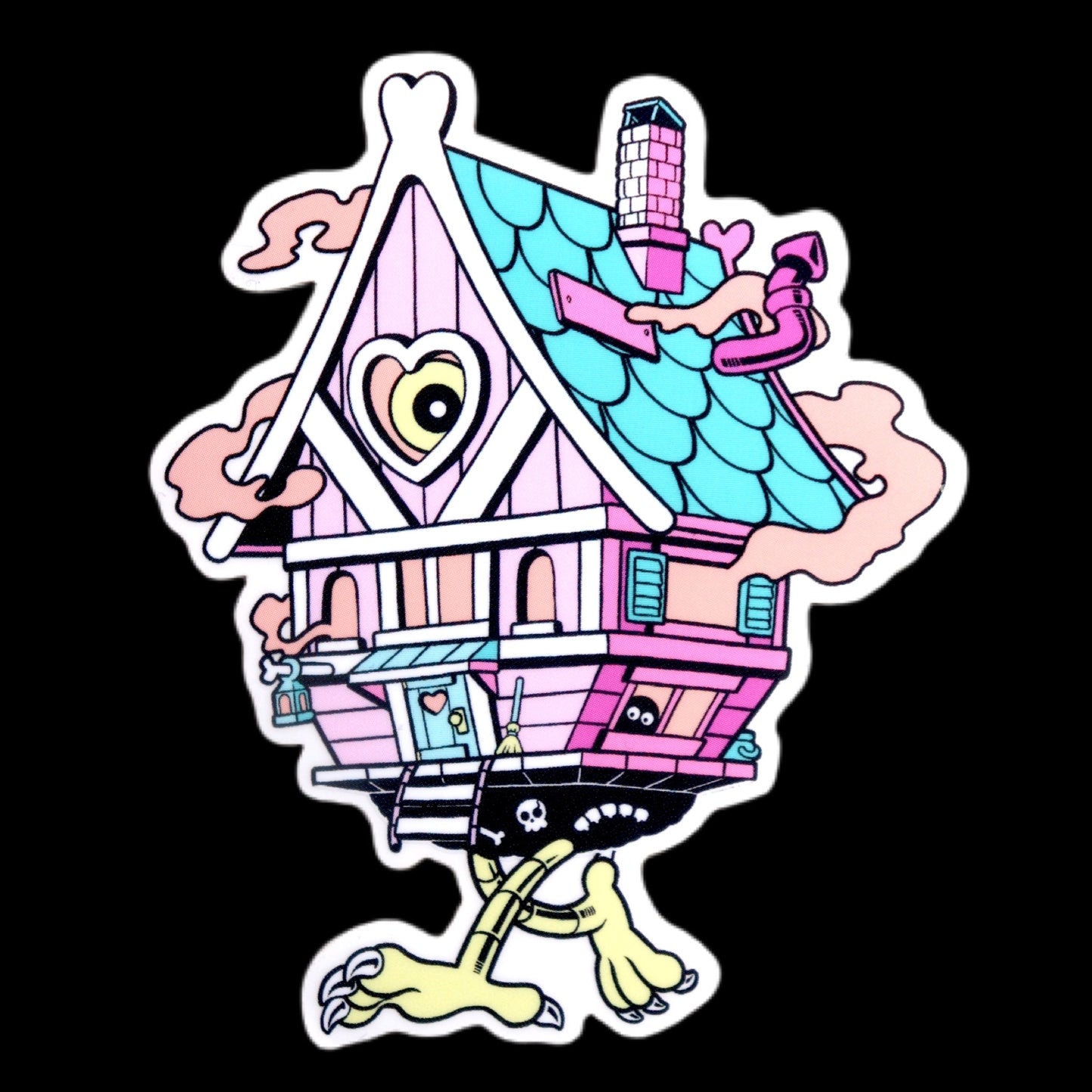 Baba Yaga Dreamhouse Sticker