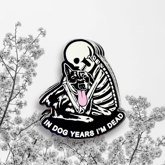 Dog Years Sticker