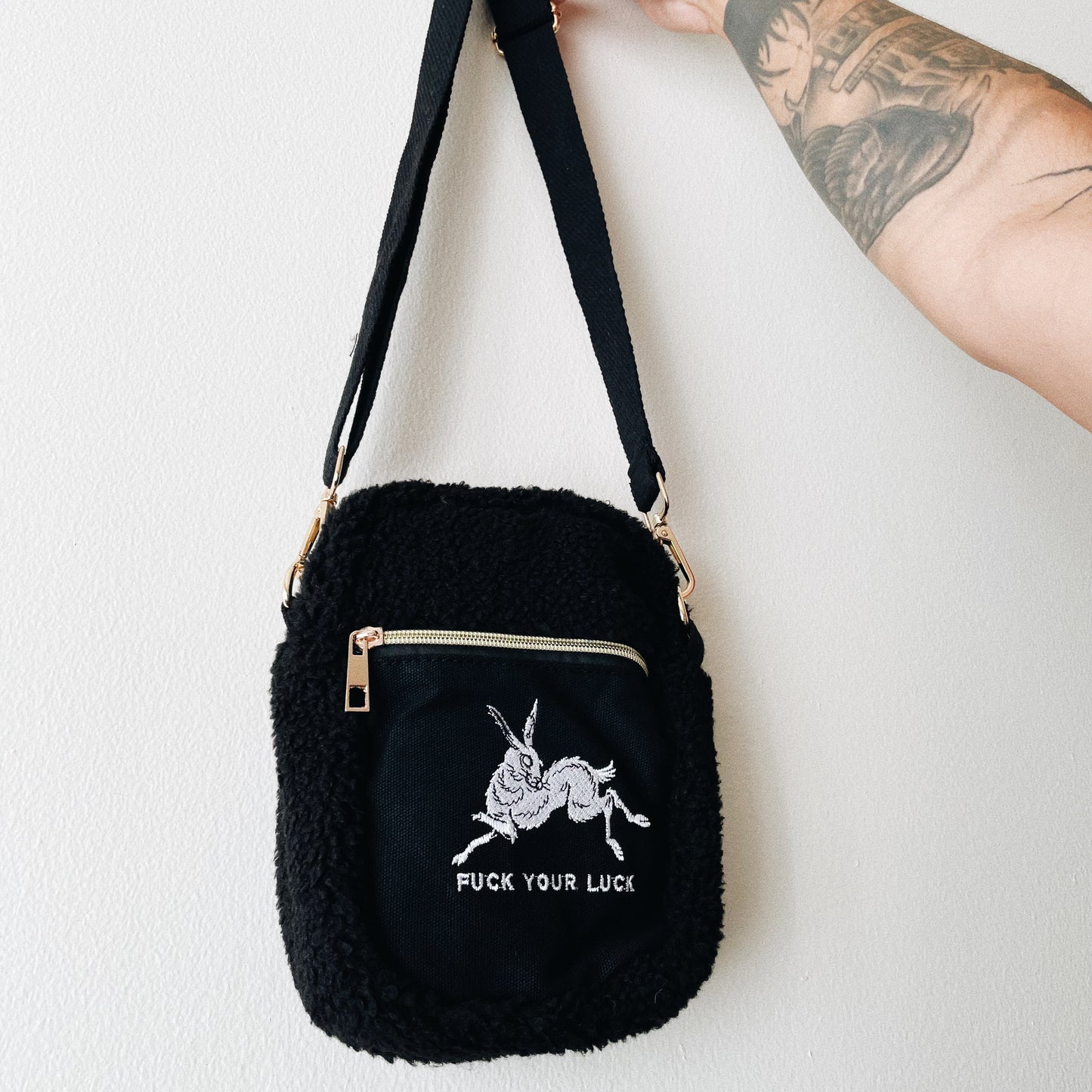 Unlucky Rabbit Sherpa Bag