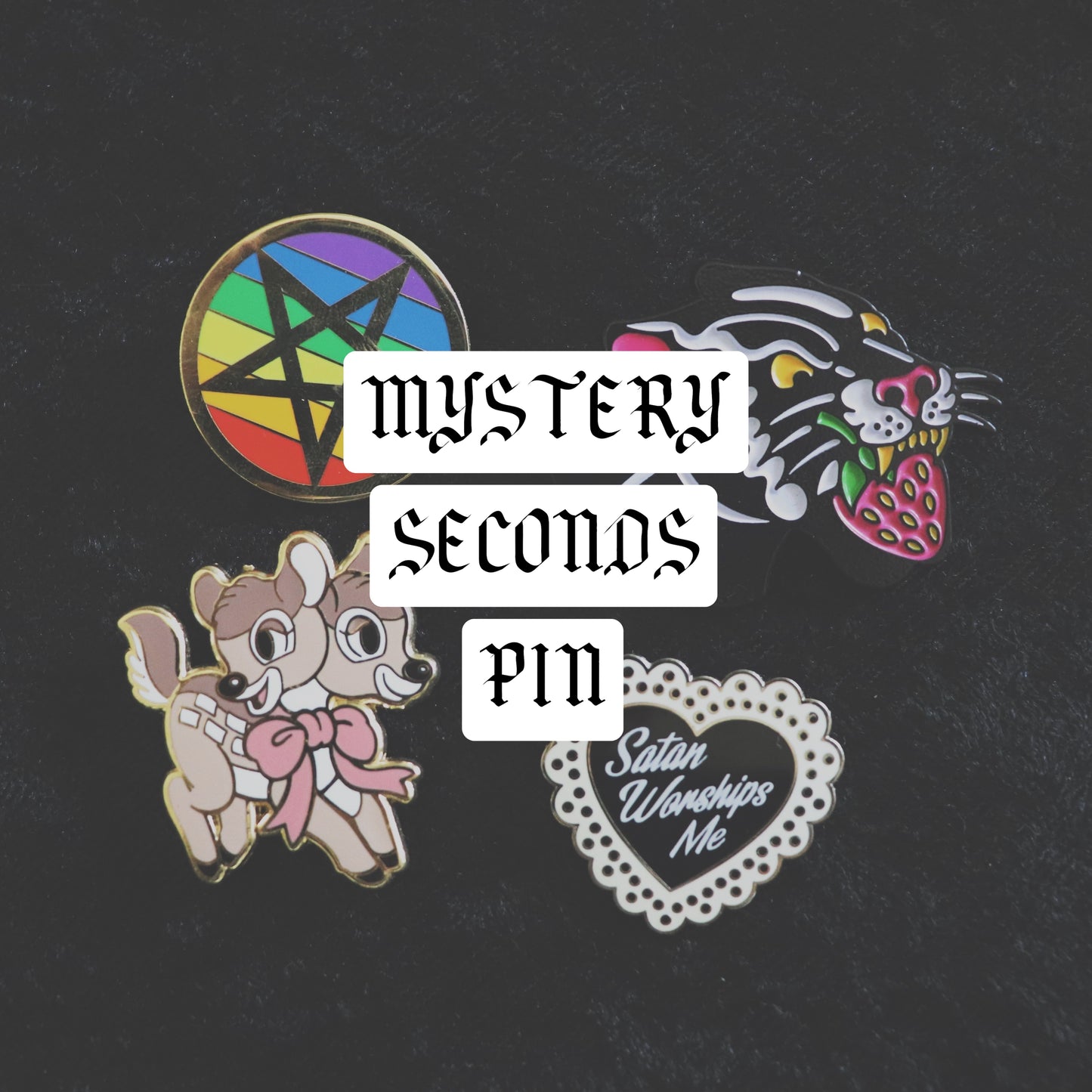 Mystery Seconds Pin