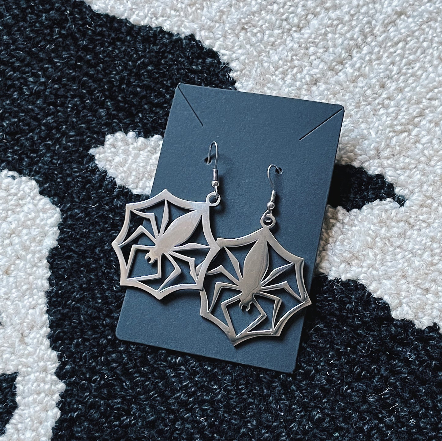 Spooky Snowflake Earrings