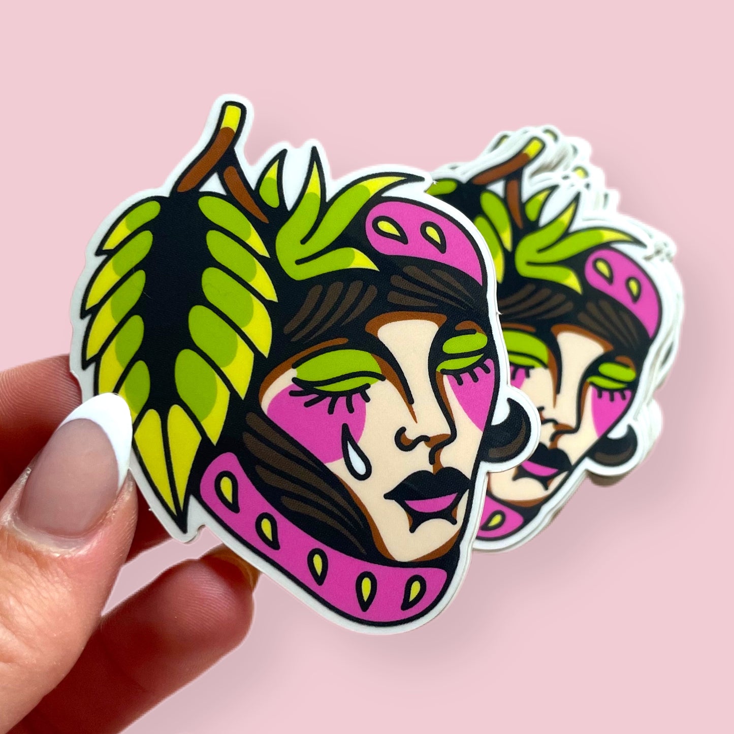 Strawberry Tears Sticker